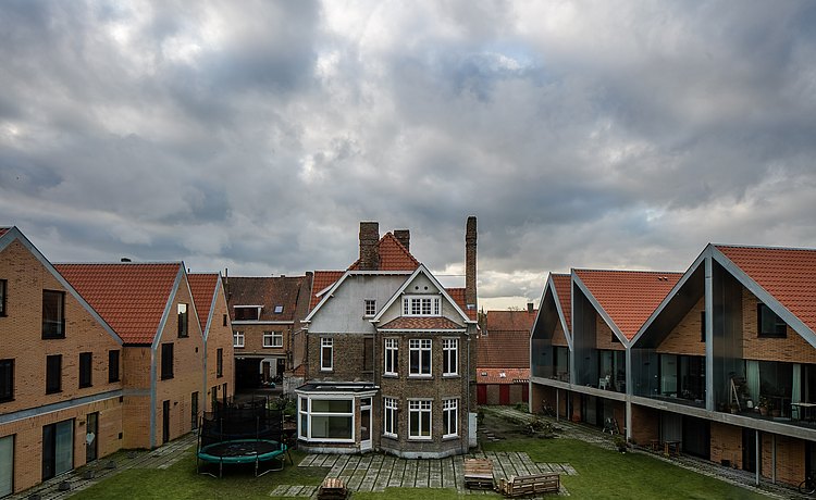 Het co-housing project Stoer Huus in Brugge