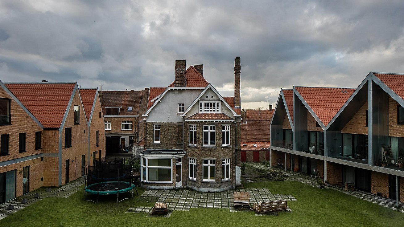 ‘Compact’ en ‘samen’ zijn de kernwoorden van het eerste co-housingproject in Brugge   