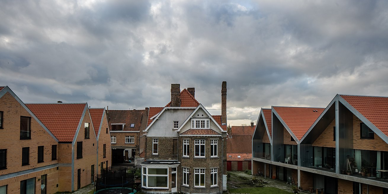 Het co-housing project Stoer Huus in Brugge