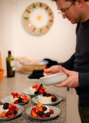 Tous les plats sont préparés à partir d'ingrédients frais.